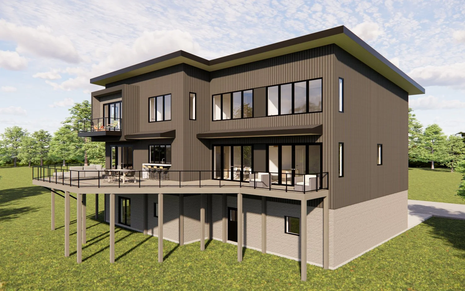 Foxworth Architecture - Lifted House