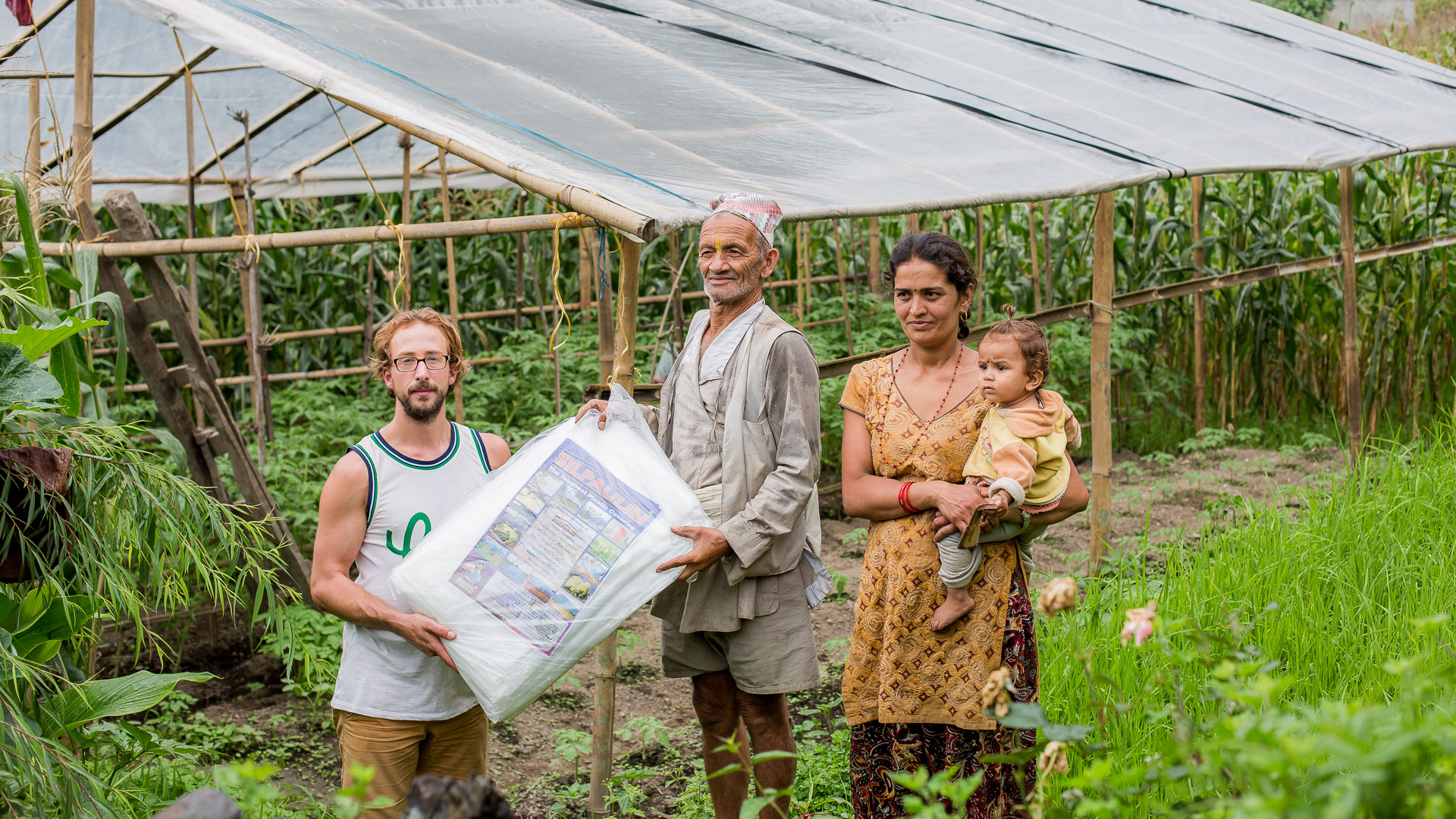 The second greenhouse established by Micro Care Nepal in Necha. 