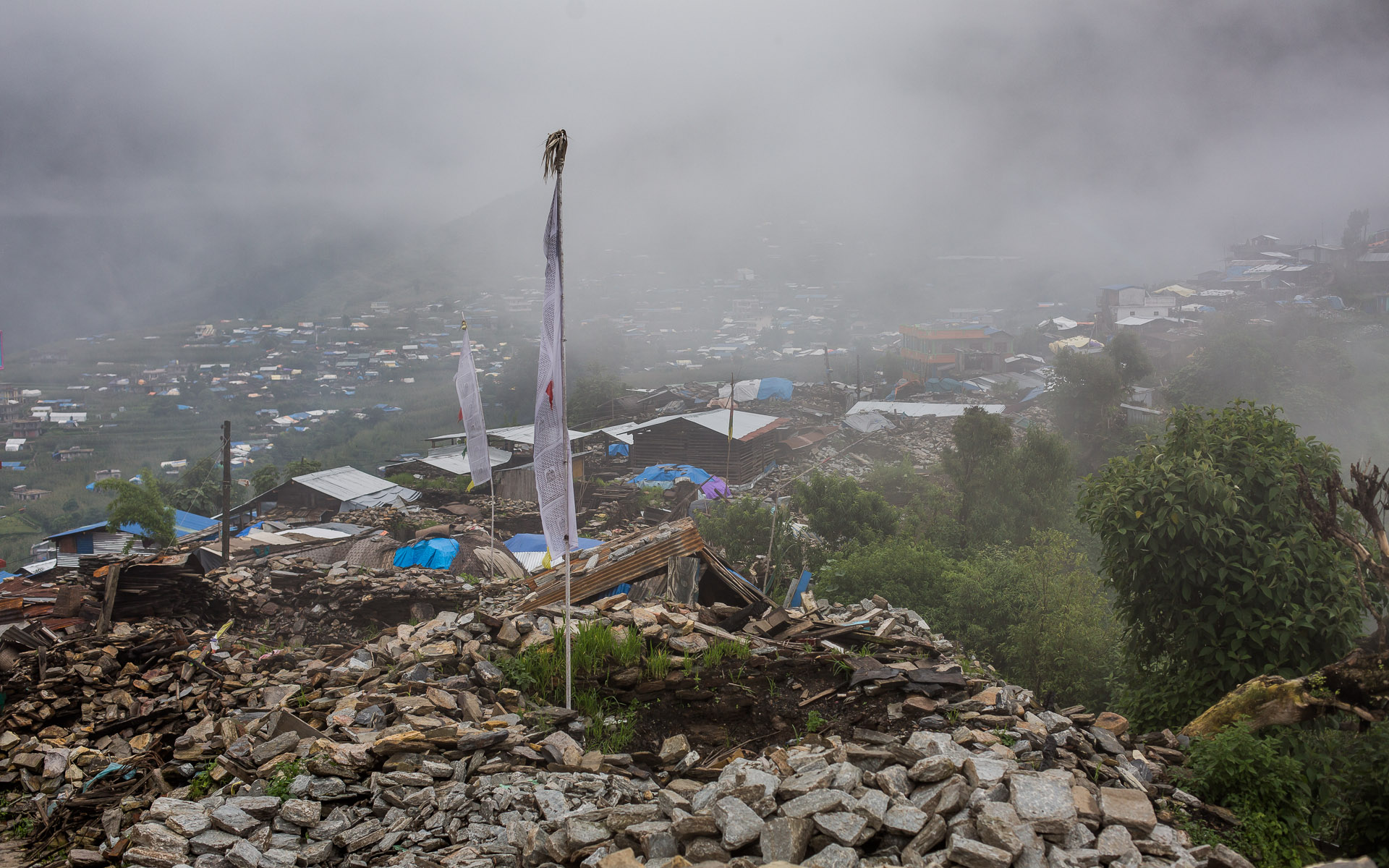 Remains of Barpak.