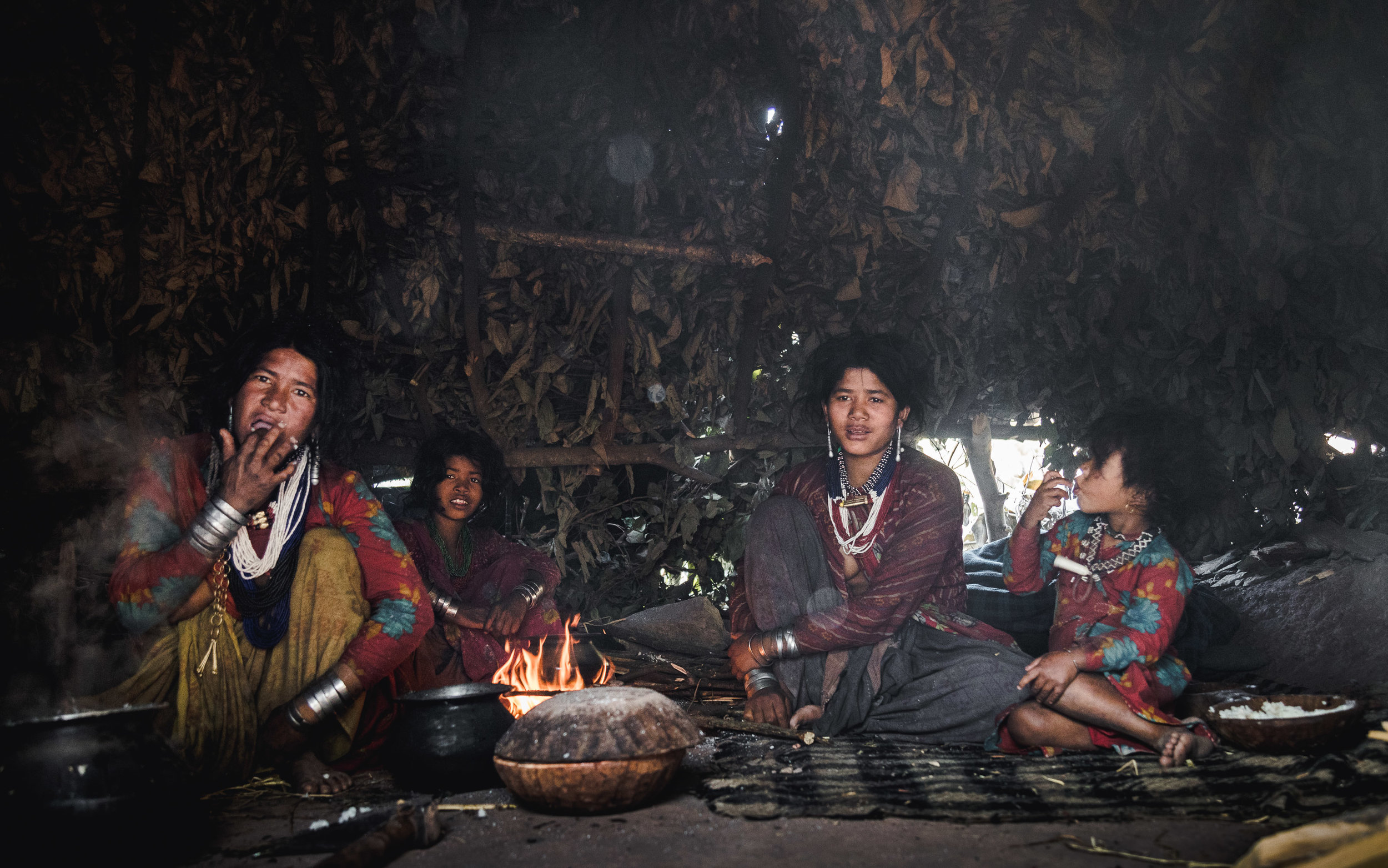   Raute, de laatste nomaden van Nepal    Waar leven de Raute?  