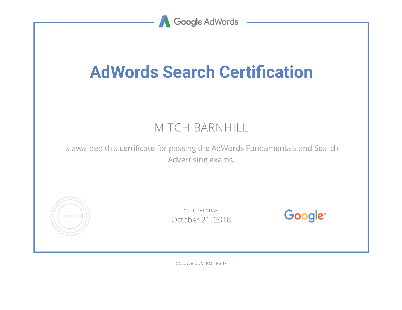 Google Partners - Adwords Cert.png