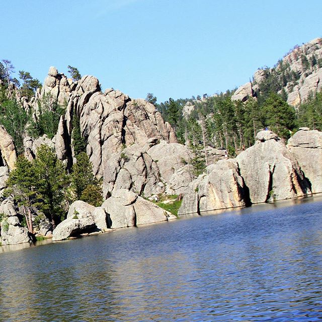 What better way to beat the heat than to take a dip in the nearest lake?
Island Boy and I cooled off in Sylvan Lake while at Custer State Park last weekend, and man oh man was that water cold!
This is the right half of a landscape photo taken with a Canon EOS 7D - view @bitesoflifeblog gallery for full image
#southdakota #findyourpark #statepark #SoDak #blackhills #HiFromSD #EarthGirlAdventures #GreetTheOutdoors #GoExploreWander #outdooradventure #modernoutdoorsman #natgeotravel #wearestillwild #adventureanywhere #getoutthere #mastershots #naturephoto #TheMidwestival #NaturalWonders #midwestblogger #midwestisbest #outdoorlife #igersmidwest #midwestliving #minnstagrammers #GreatNature #shutterbug_collective #ig_naturelovers