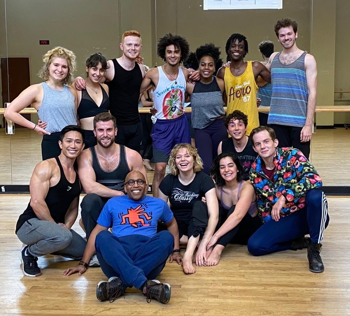 Dance Master Class with Broadway Touring Cast Members at CMU (2019)