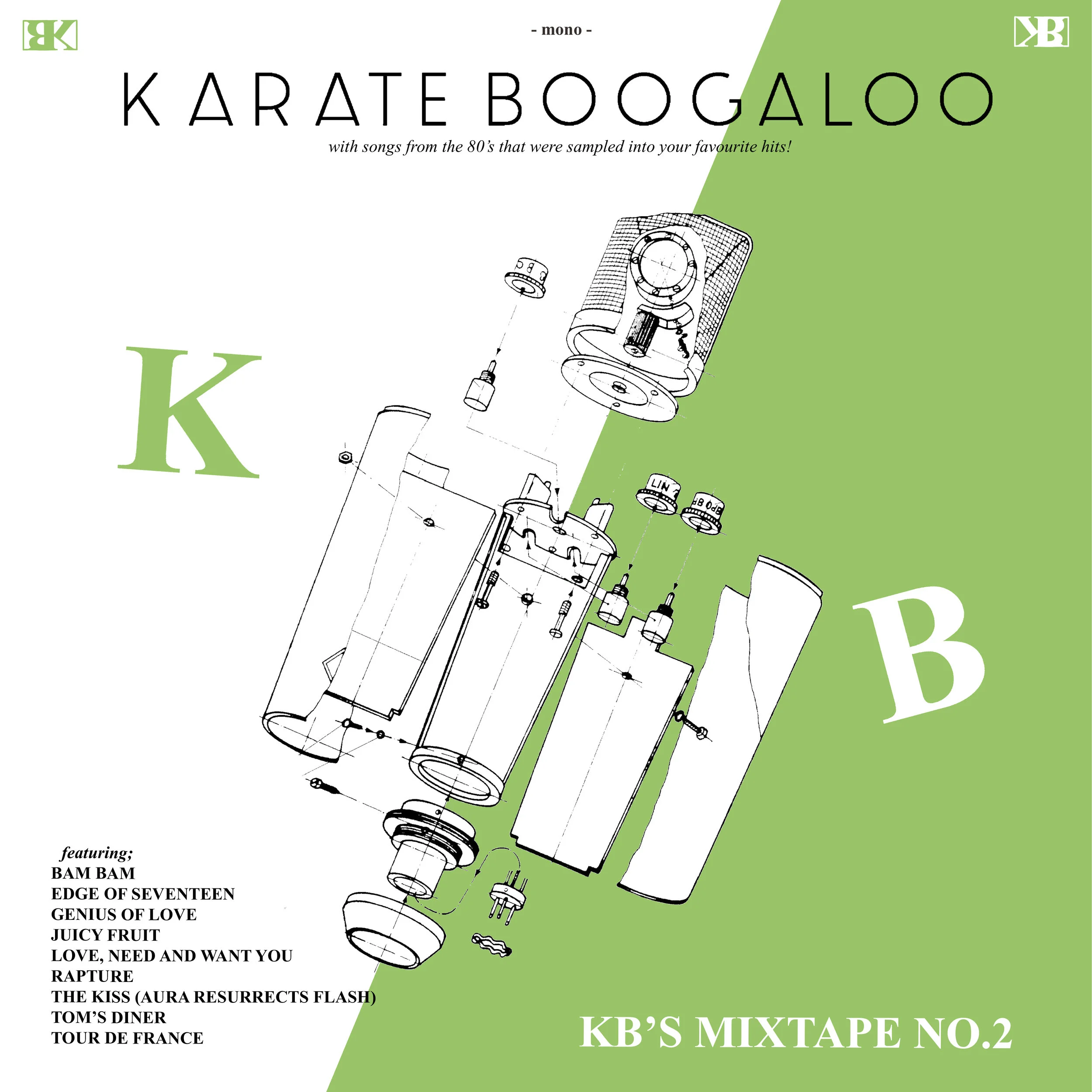 10 - Karate Boogaloo - KB's Mixtape No. 2 Square.jpg