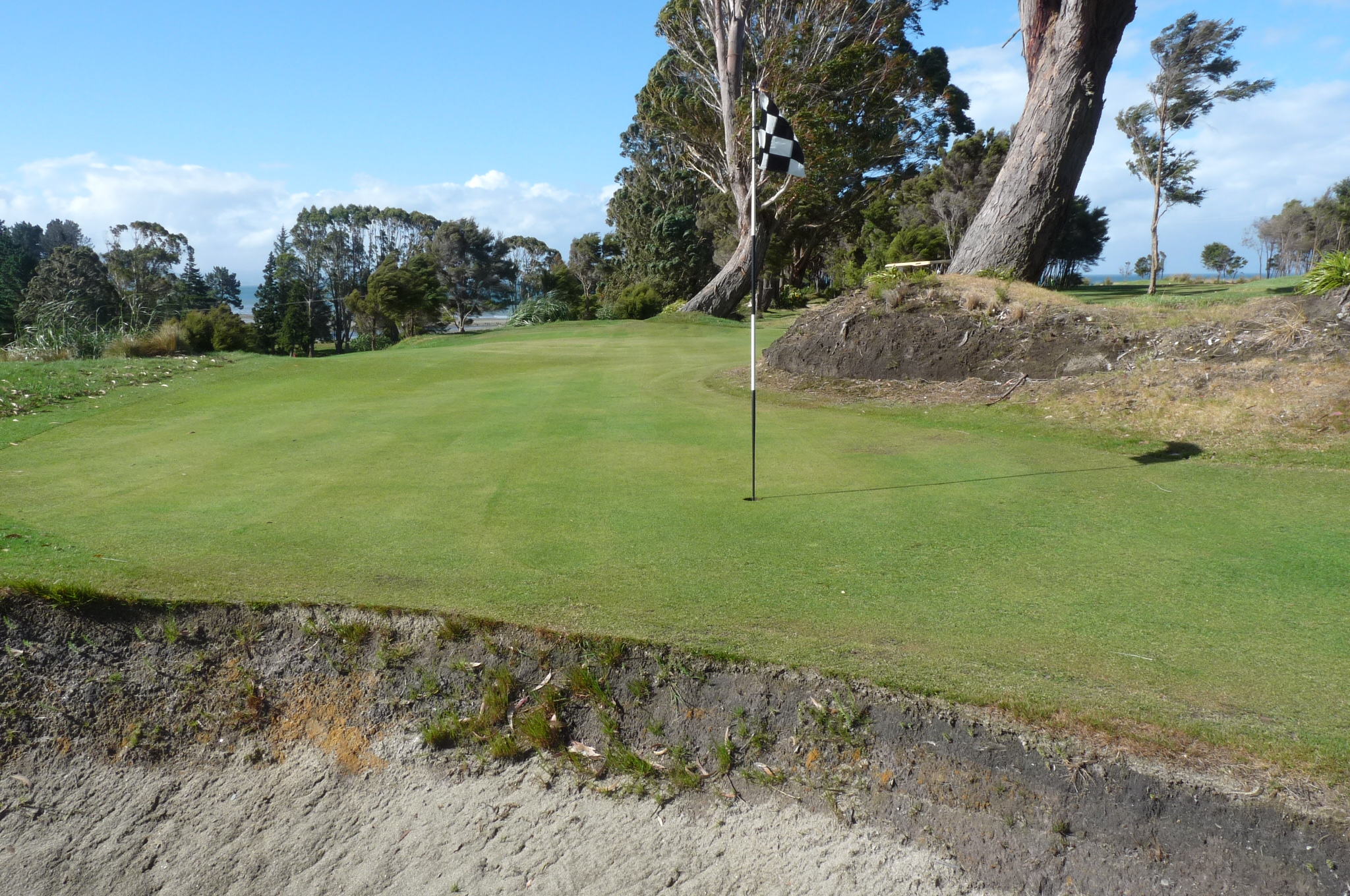 Typical tucked away pin position