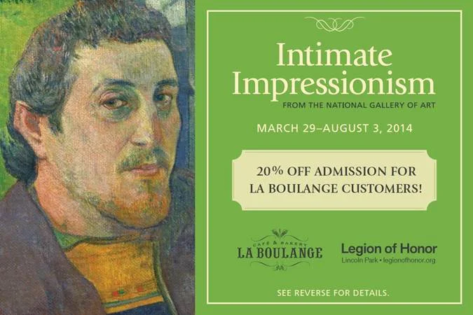 Local Restaurant Partnerships - Legion of Honor