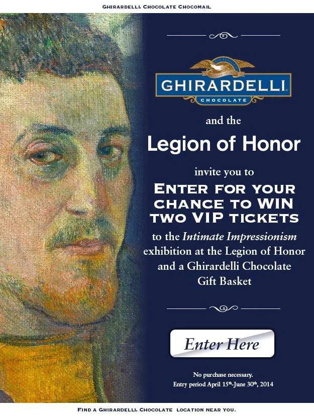 Intimate Impressionism Campaign - Legion of Honor