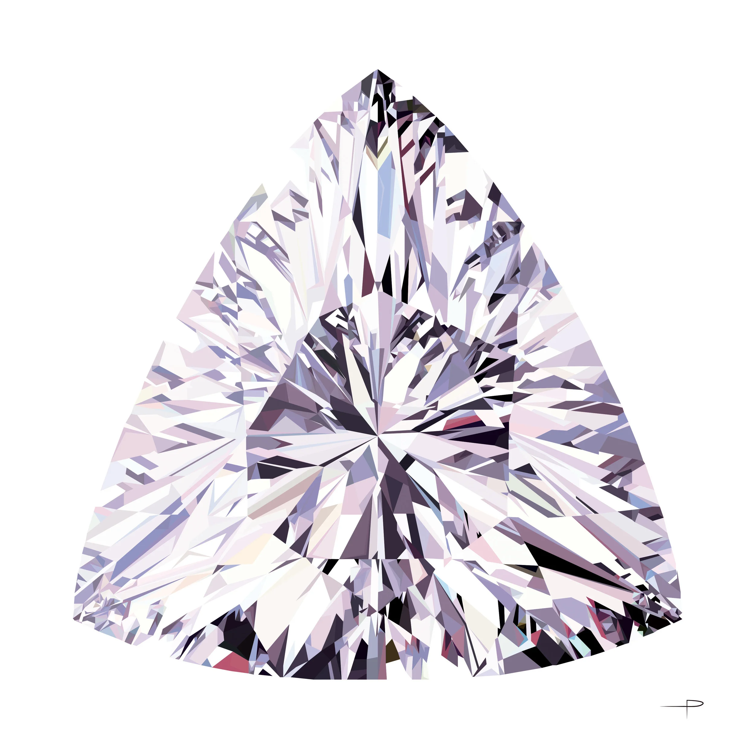 Asscher Cut No.1 30"x30"