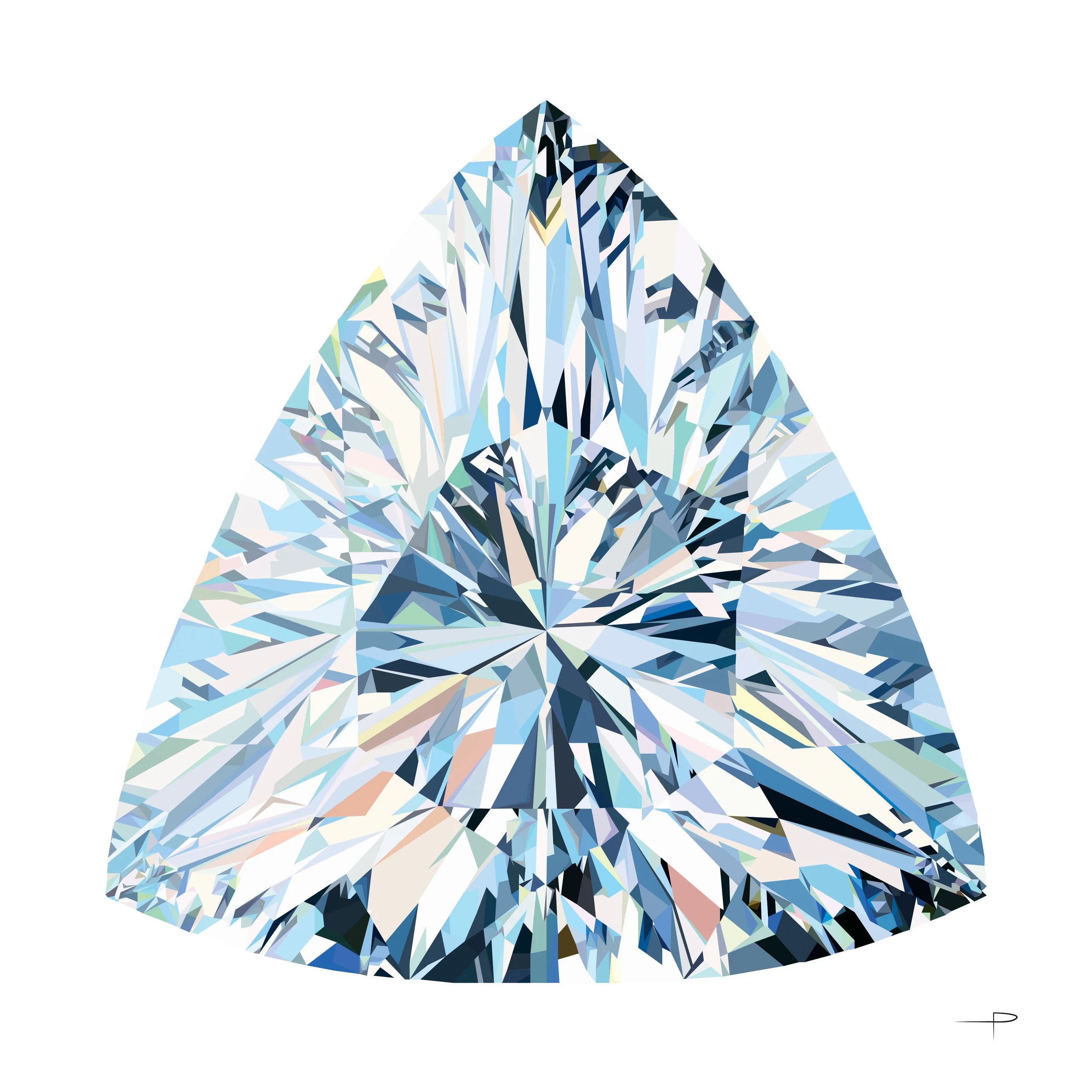 Asscher Cut No.5 30"x30"
