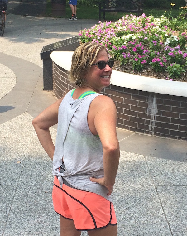 Loving my new UA Power Up tank!
