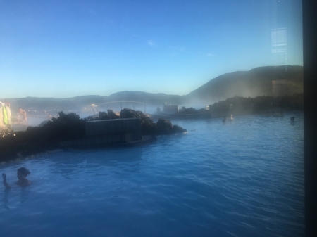  The Blue Lagoon. I put this picture in because it looks blue. But it's not really blue. 