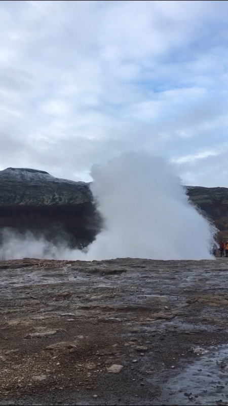  Haukadalur geysir - the big one 