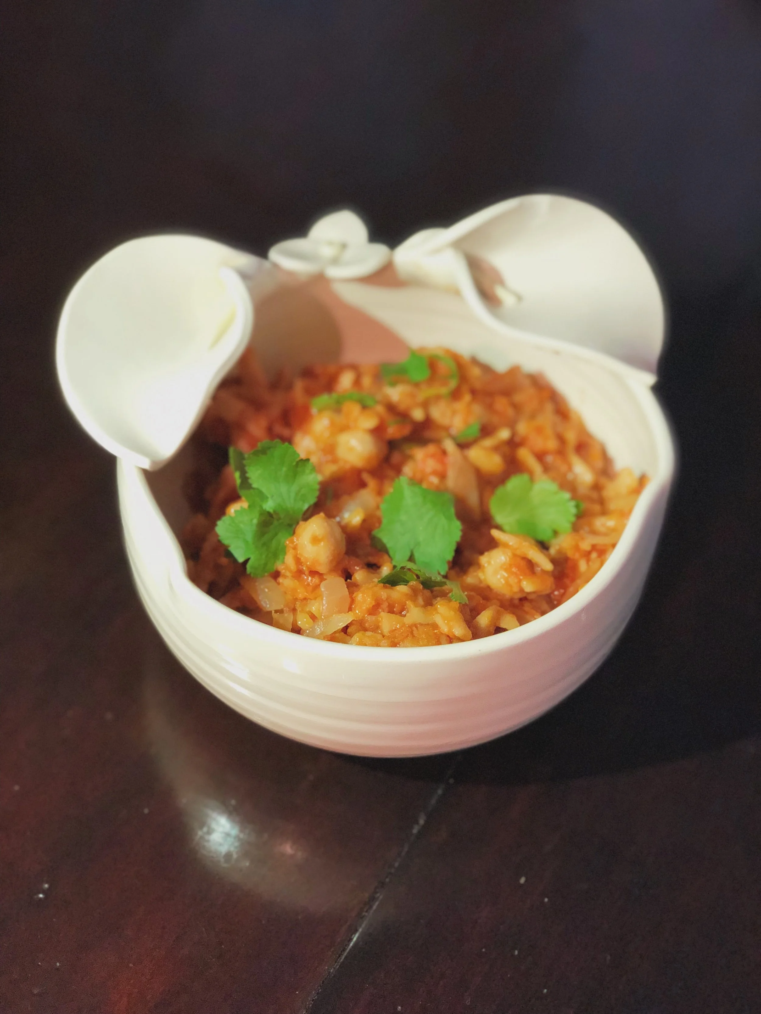 Comfy Tomato-y Orzo with Chickpeas