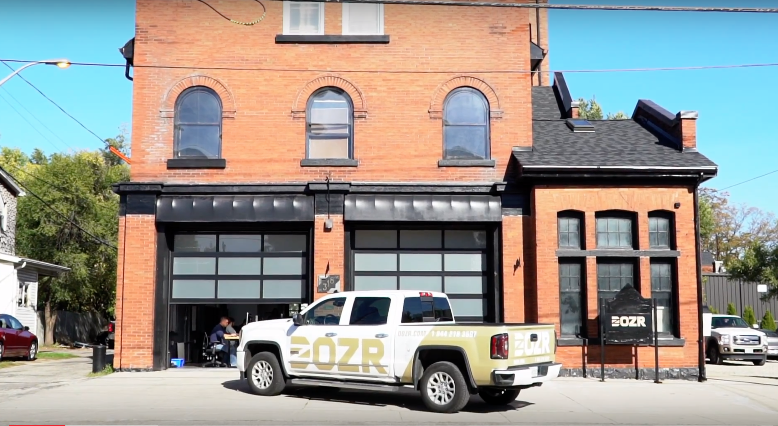 The DOZR office is conveniently located in the heart of the Innovation District in downtown Kitchener. Walking distance to transit hubs, parking, top quality restaurants, trendy coffee shops, and more. Did we mention parking?