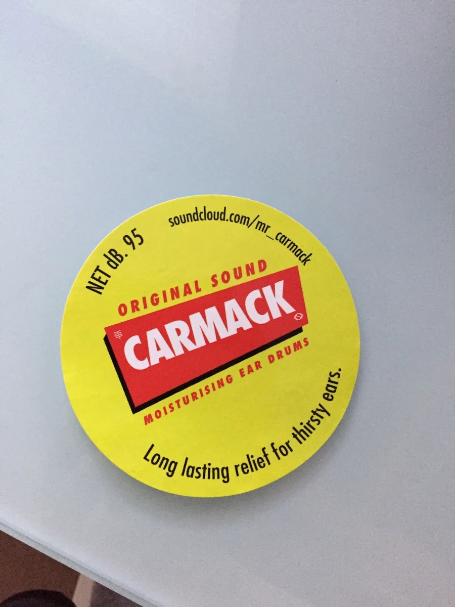Mr. Carmack x Hard Summer Sticker