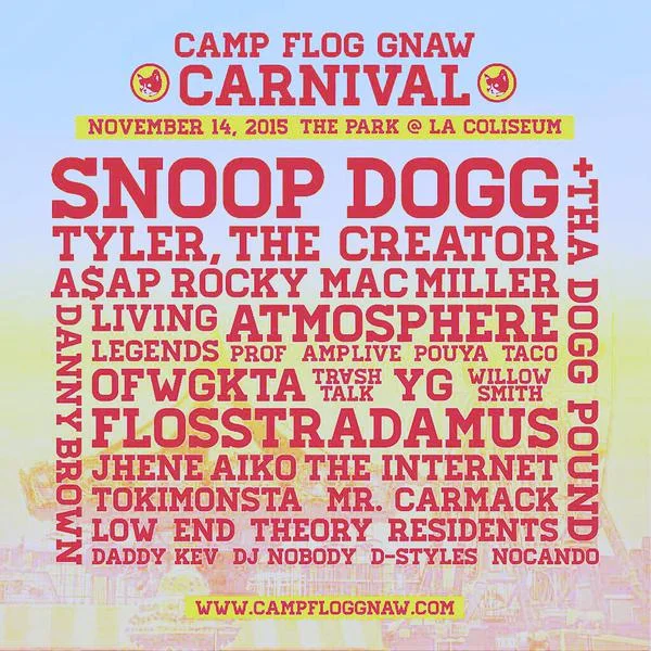 Mr. Carmack To Perform At Camp Flog Gnaw LA Coliseum On November 14th