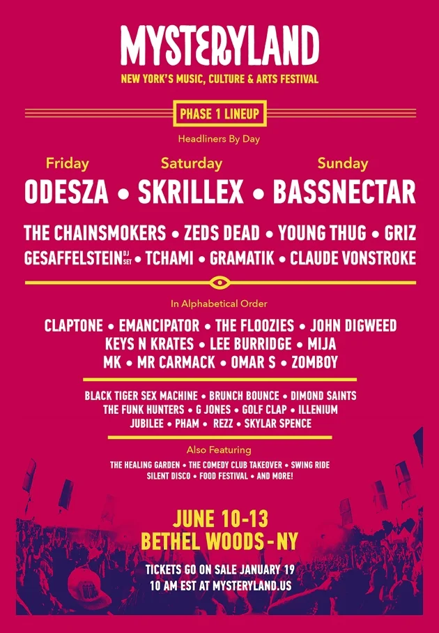 Mr. Carmack To Perform At Mysteryland USA 2016 With Skrillex & Co.