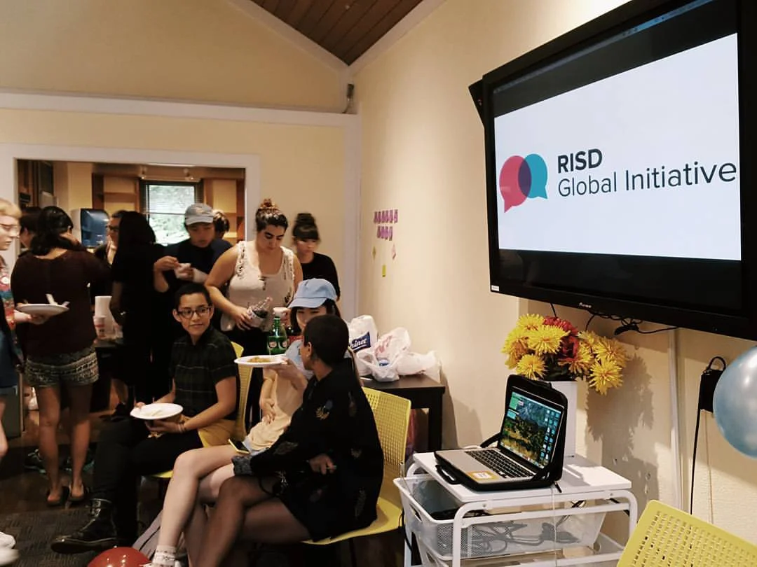 GI Chats make use of our beautiful campus by chatting everywhere from the Carr Haus lounge to Ewing House (pictured above). Photocredit: CJ Ormita