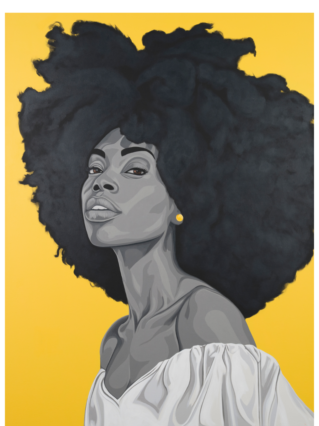 Nneka, 2025, painting by Benny Bing