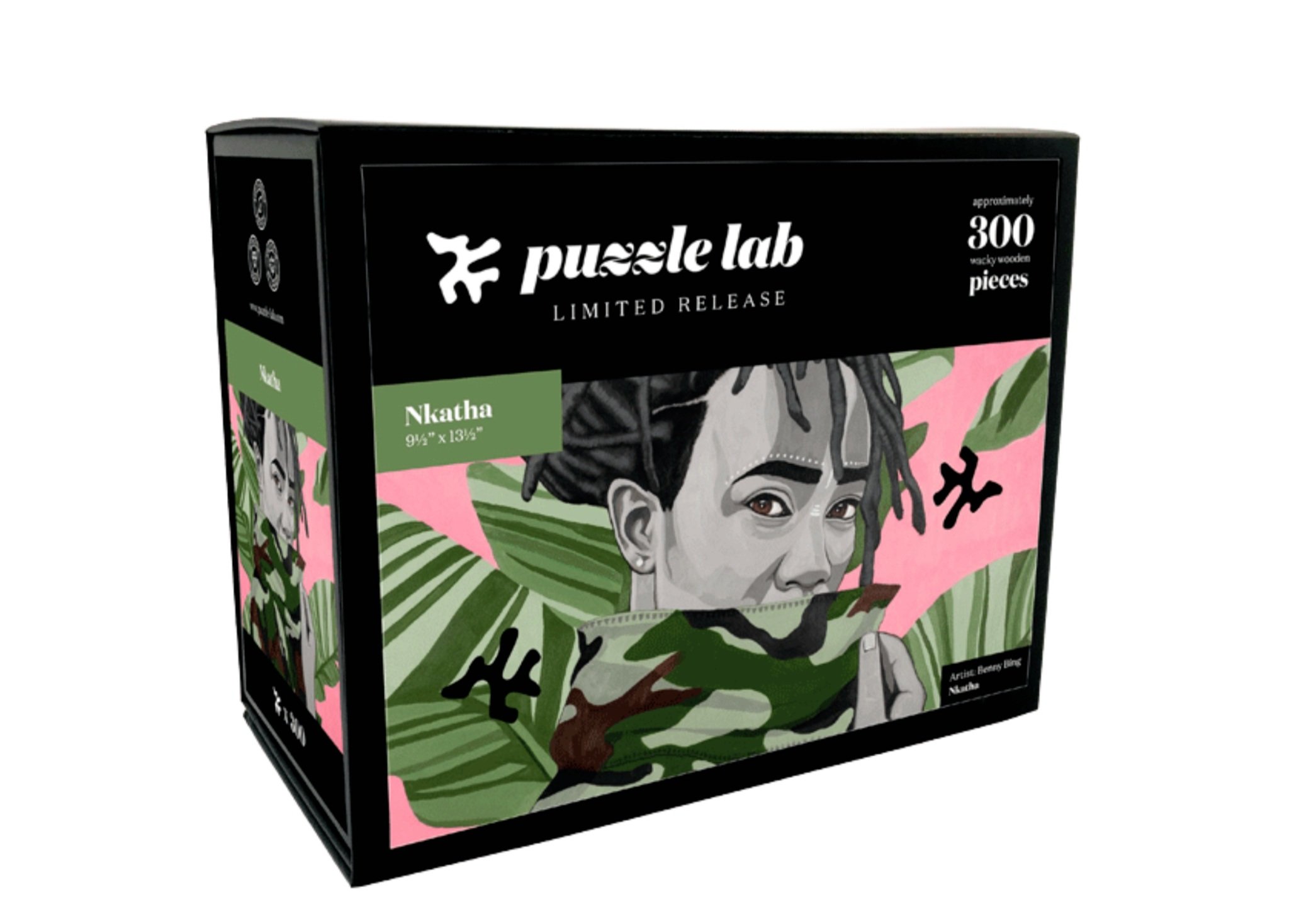 Nkatha limited edition wood puzzle by Benny Bing and Puzzle Lab