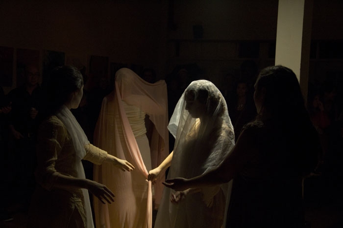 Photo by Michael Kalinkowski; Featuring Hannah Goldman, Alanah Rafferty, Maddy Campbell and Jillian Puhalla