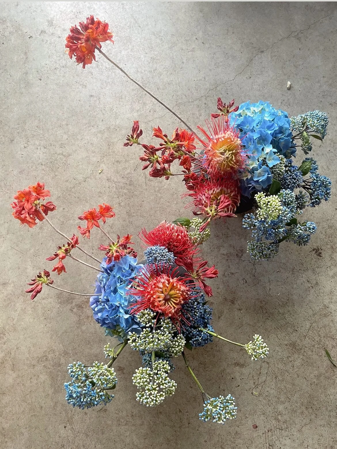 Event florals at the MCA 💙🔸