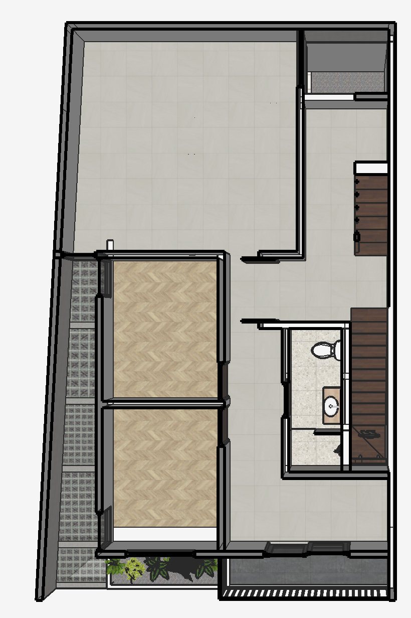 second floor plan