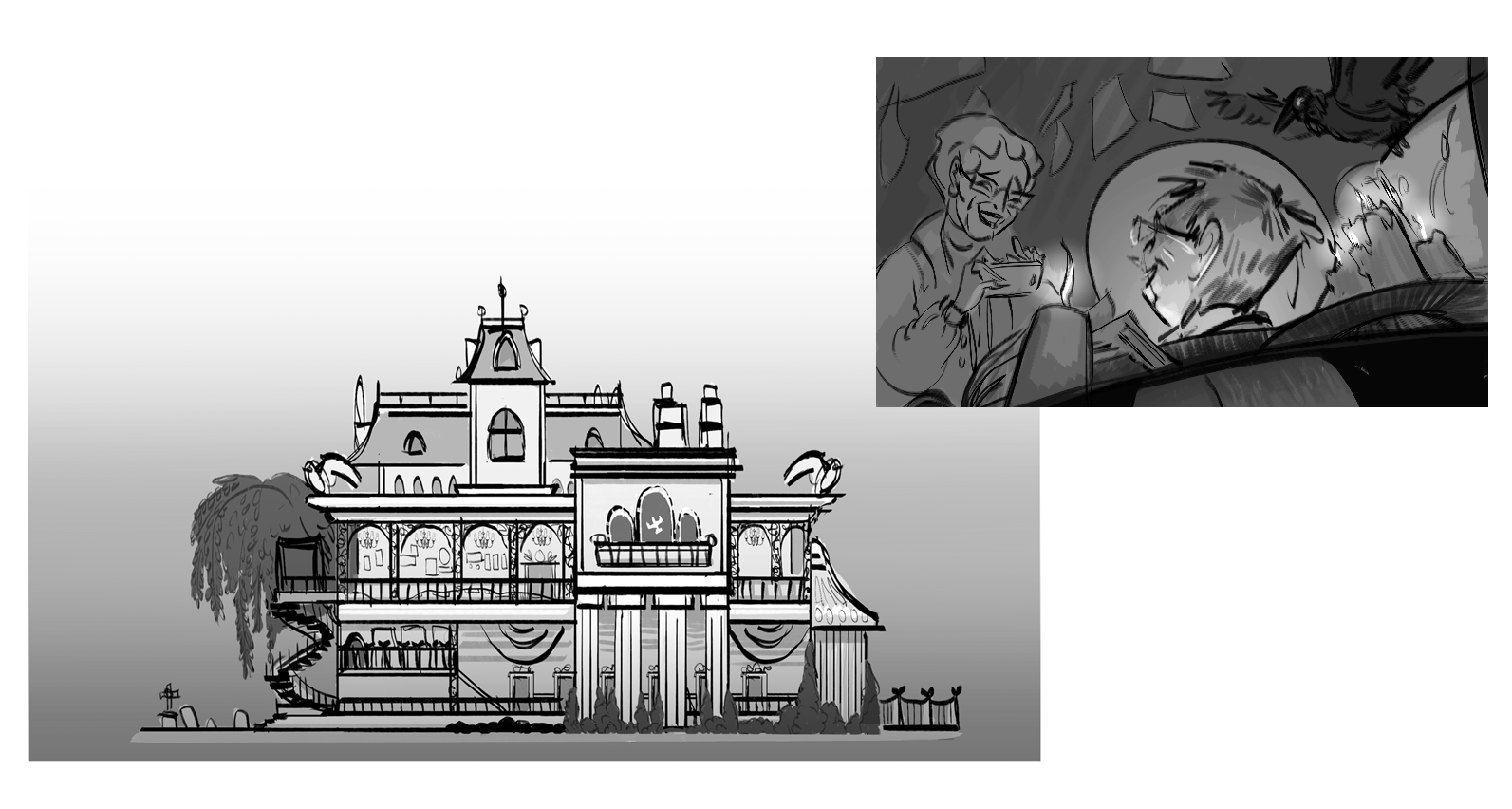 The Haunted Mansion Fun House brings a spooky twist to a classic fun house. Get lost in the countless illusions but beware, there may be ghosts looking to follow you home.
