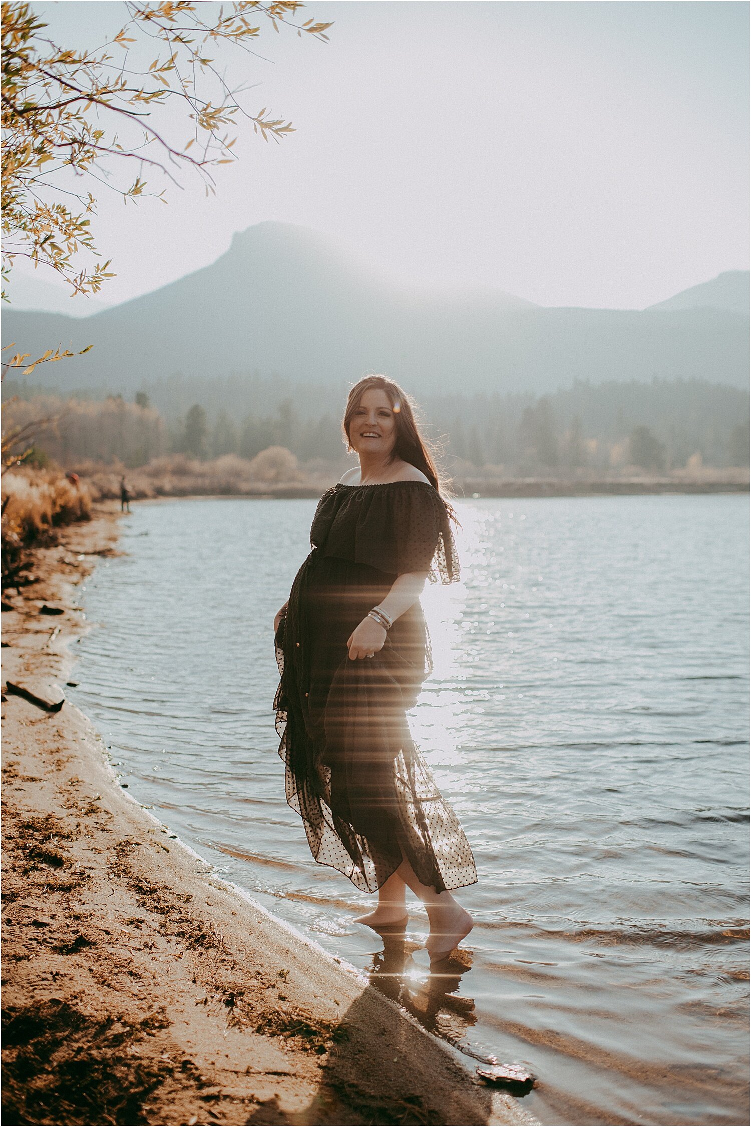 Lily Lake Colorado Maternity Photography by Sunshine Lady Photography