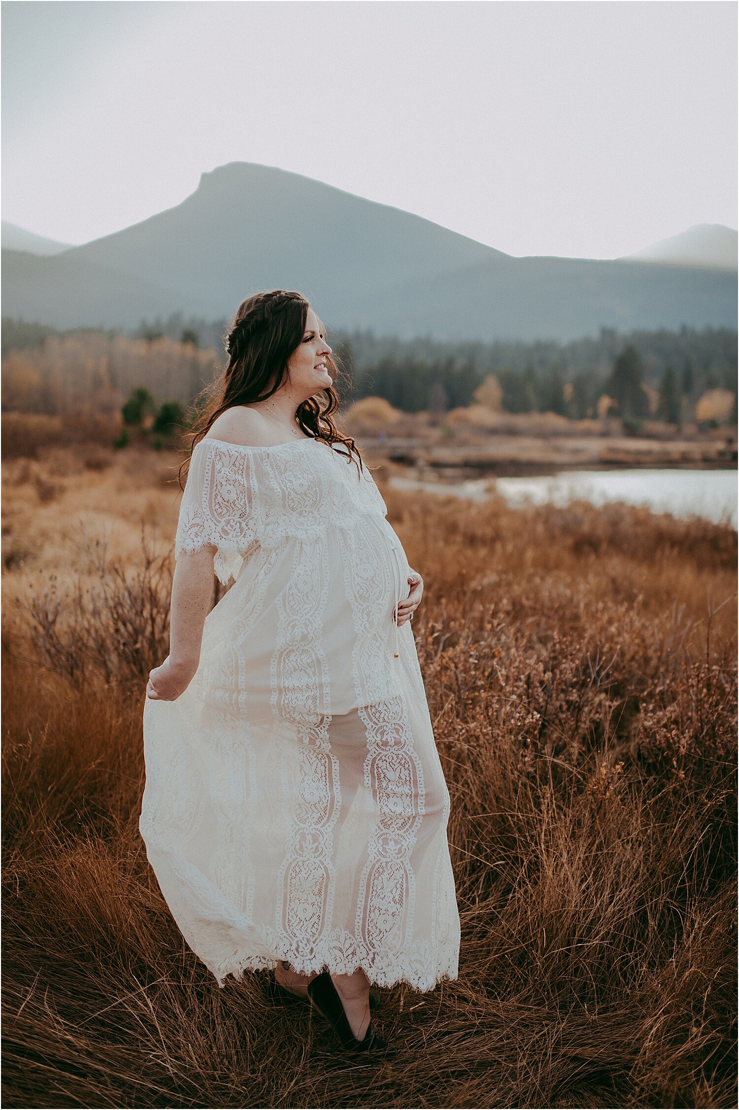 Boho Maternity Photography by Sunshine Lady Photography