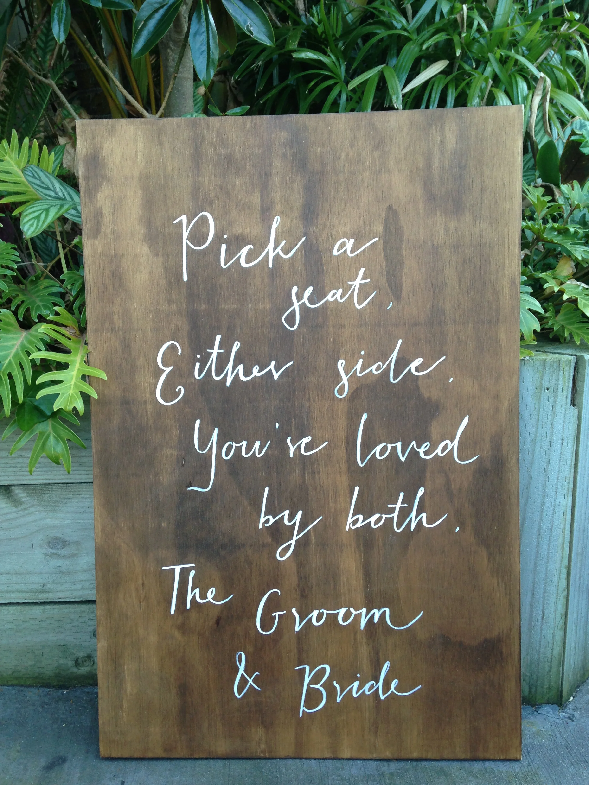 STAINED PLYWOOD BOARD