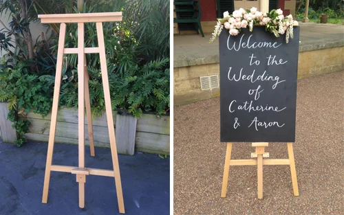 TIMBER EASEL
