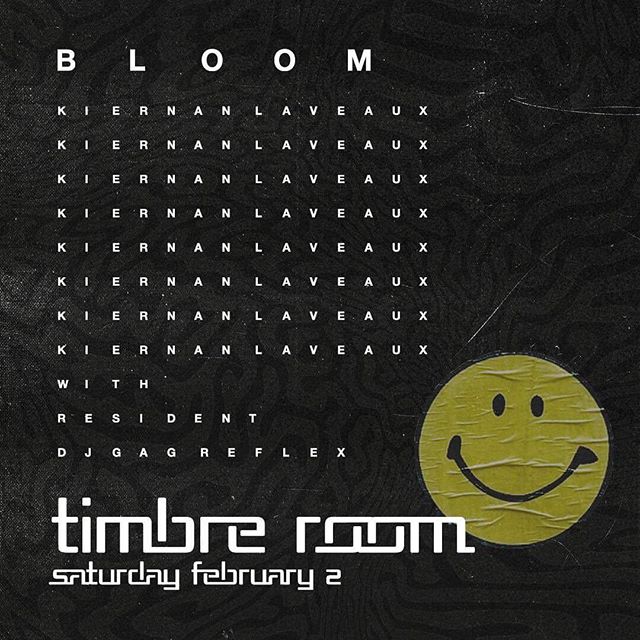 💥Tomorrow night💥 @kiernanlaveaux returns to Seattle to play Bloom with TUF’s @cisless.in.seattle at @timbreroom. Prepare for maximum rave vibes 🌪🕳