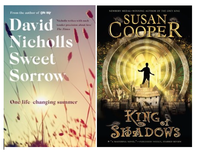 Cooper, S. (1999).  King of Shadows . New York: Margaret K. McElderry Books.  Nicholls, D. (2019).  Sweet Sorrow . London, UK: Hodder &amp; Stoughton Ltd.