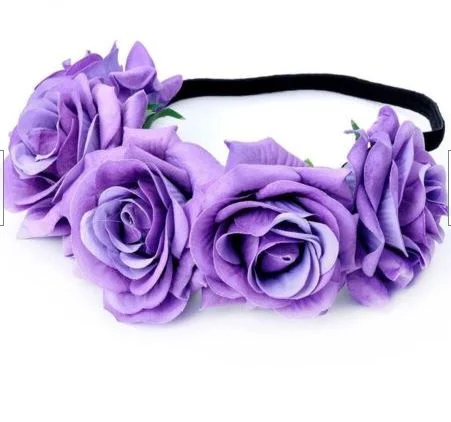Mermaid Flower crown - Purple.JPG