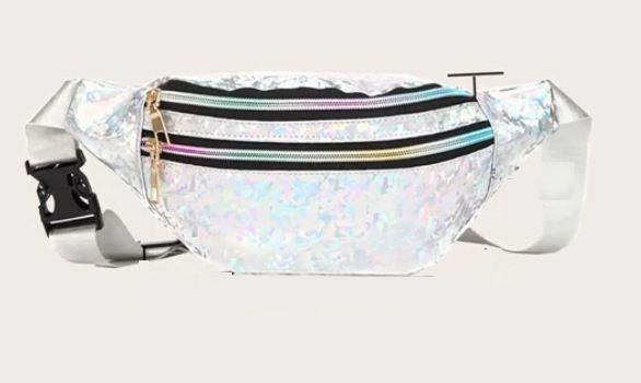 Holographic Fanny Pack - Silver.png
