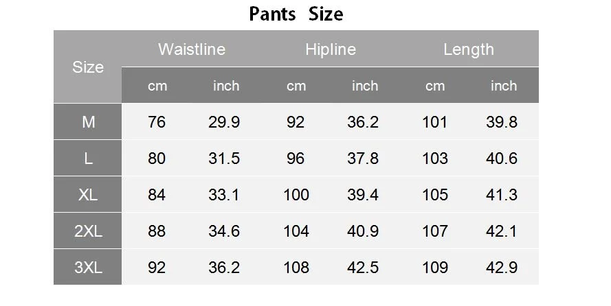 Mens Shimmer Pant Size.JPG