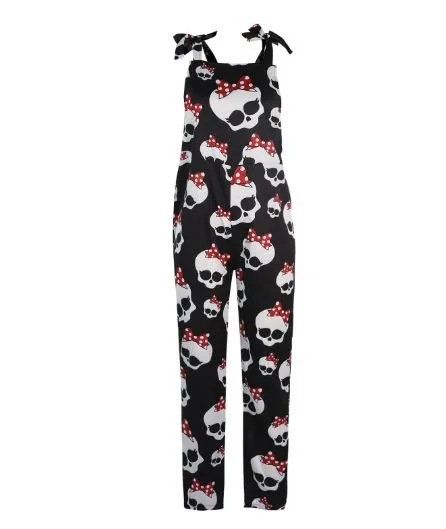 Red Ns white Bow Skuill Jumpsuit.JPG