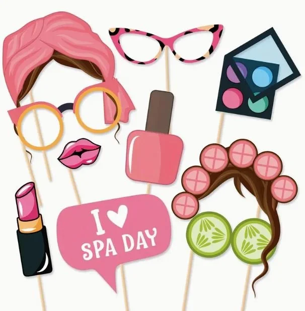 Spa Day Photo Props.JPG
