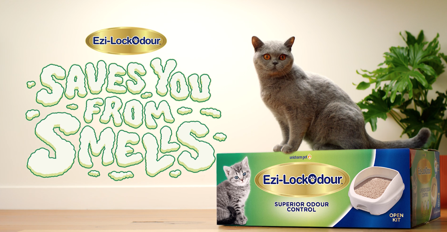 Ezi-LockOdour 'Saves You From Smells' film via Communicado