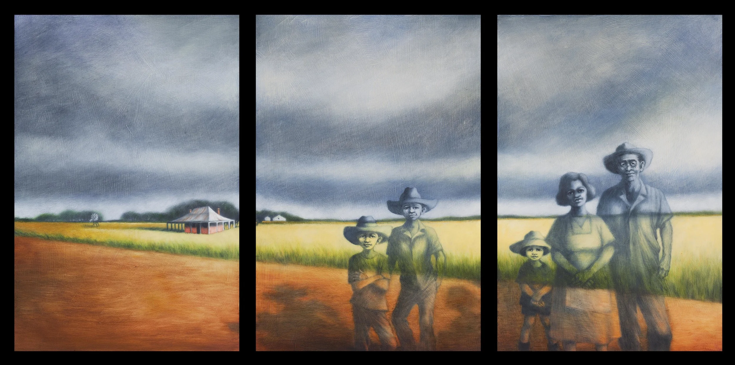 Roots - Oil on Board 120x90cm