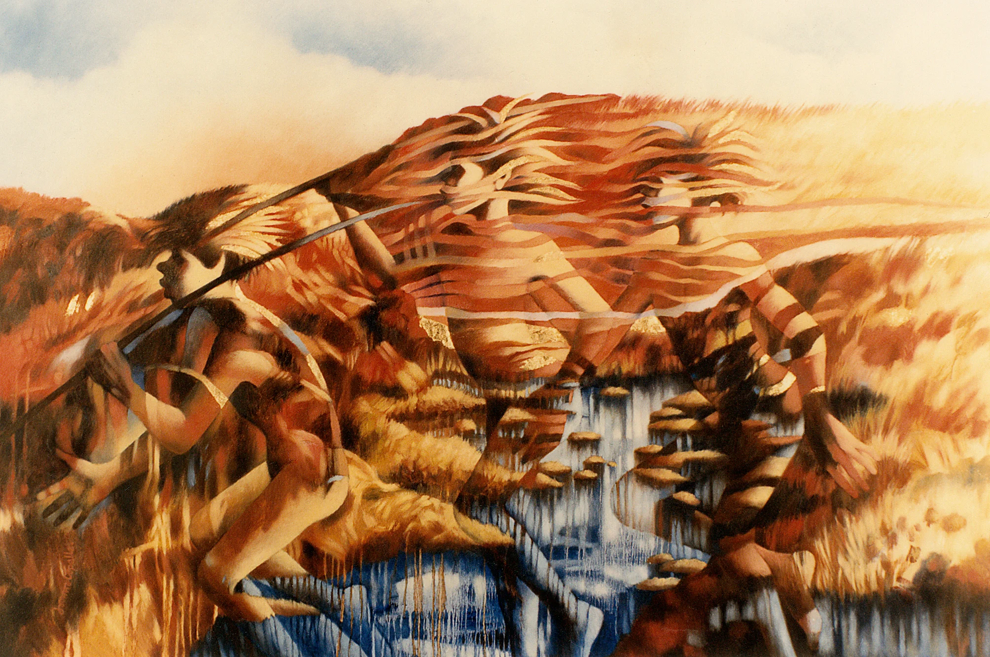 Initiation - Oil on Canvas
