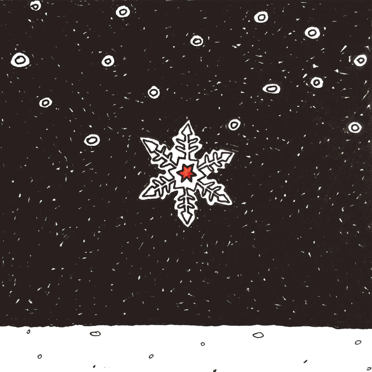 1 dicembre: essere presenti l'istante esatto in cui inizia a nevicare.