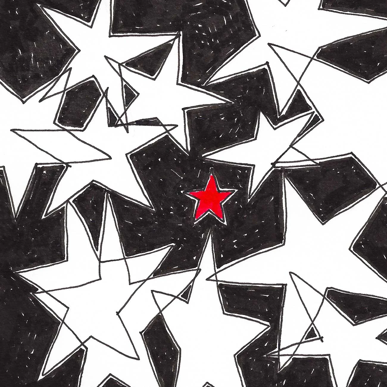 19 dicembre: ci sono stelle, costellazioni, satelliti, stelle cadenti, aeroplani di passaggio... alzando gli occhi al cielo notturno sono molti gli elementi che si possono osservare. Uno sguardo più attento può però intravvedere sul soffitto della notte anche i sogni, i ricordi, le speranze, i desideri, le domande, le richieste, e i pensieri di chi ha deciso di attaccarli su lì, come piccoli post-it. Ma c'è una stella che è visibile solo agli occhi di chi la prova ed è la stella rossa quella che, quando si realizza, a vederla sono in due.
