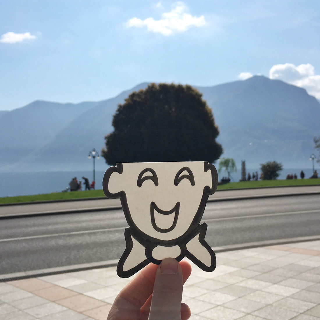 Adoro quando il vento mi scompiglia i capelli...