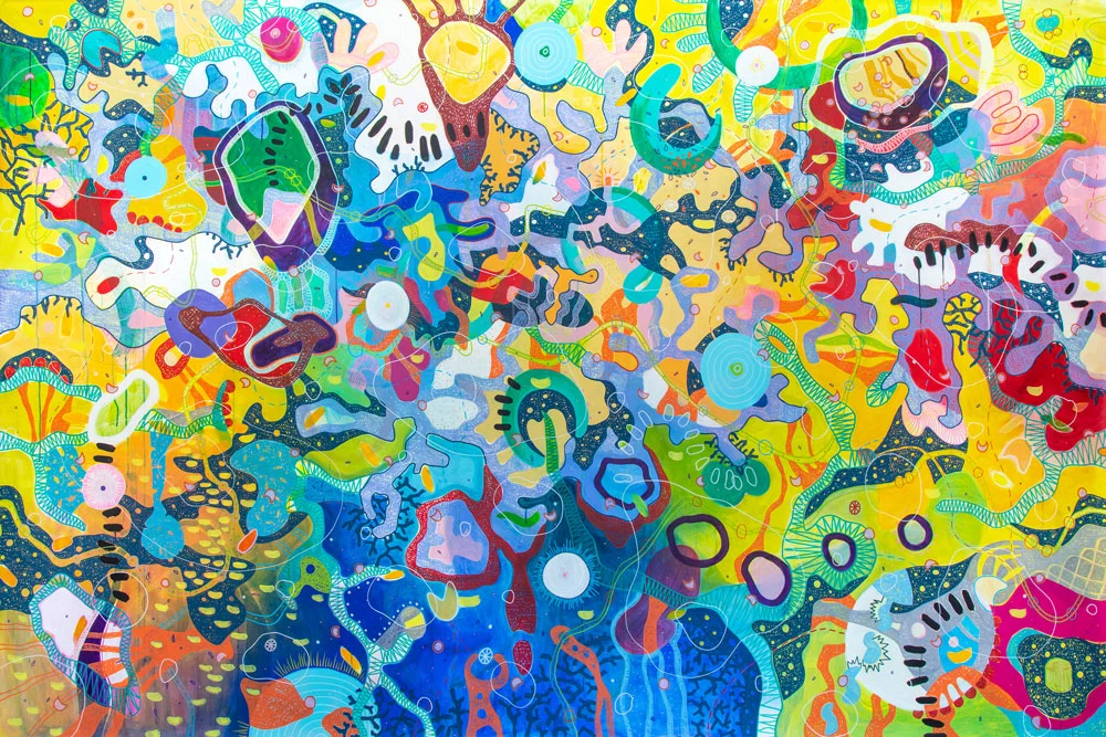 Acrilico su tela, dim. cm 290x190