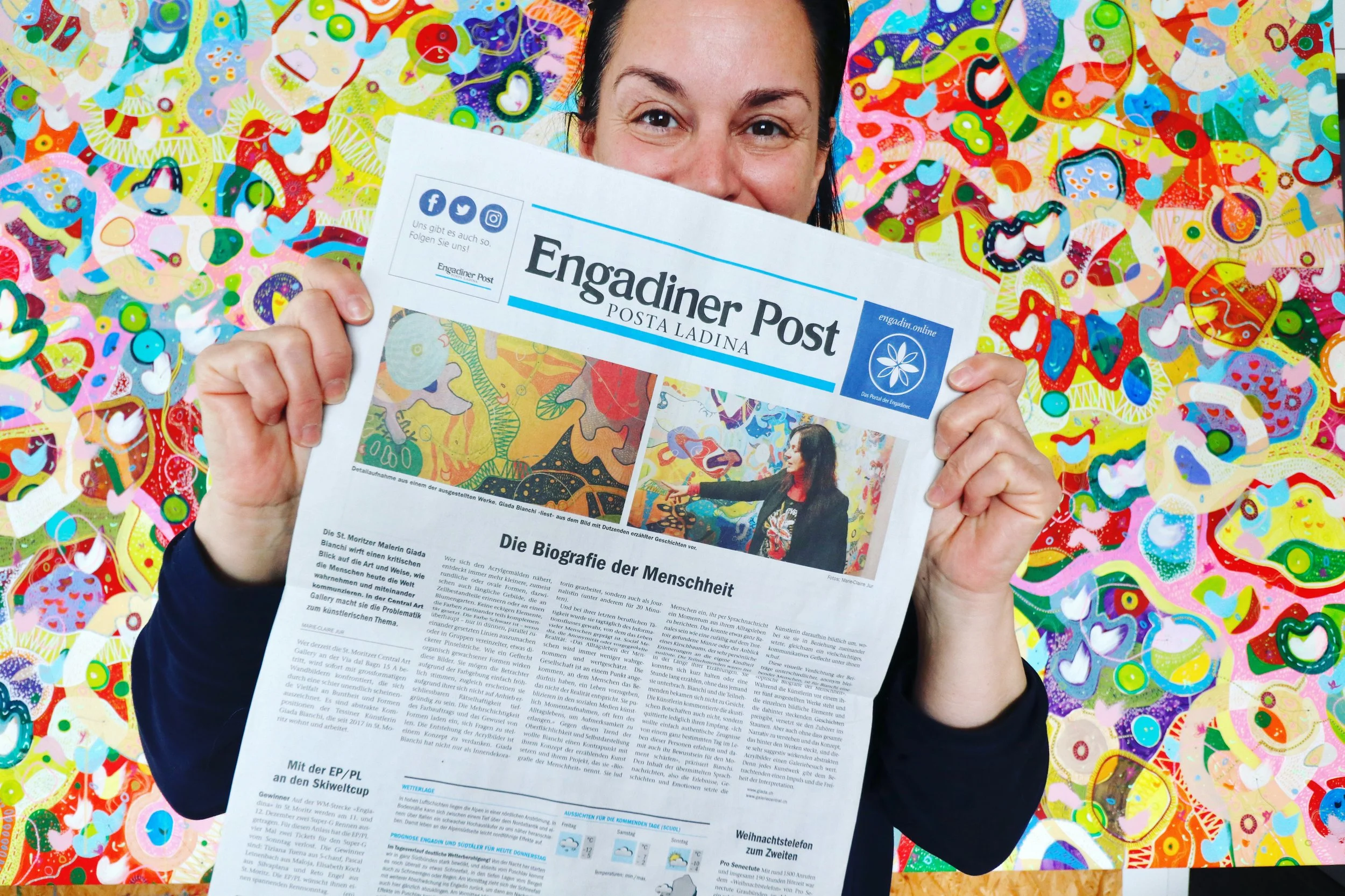 Intervista apparsa il 9 dicembre 2021 sull'Engadiner Post