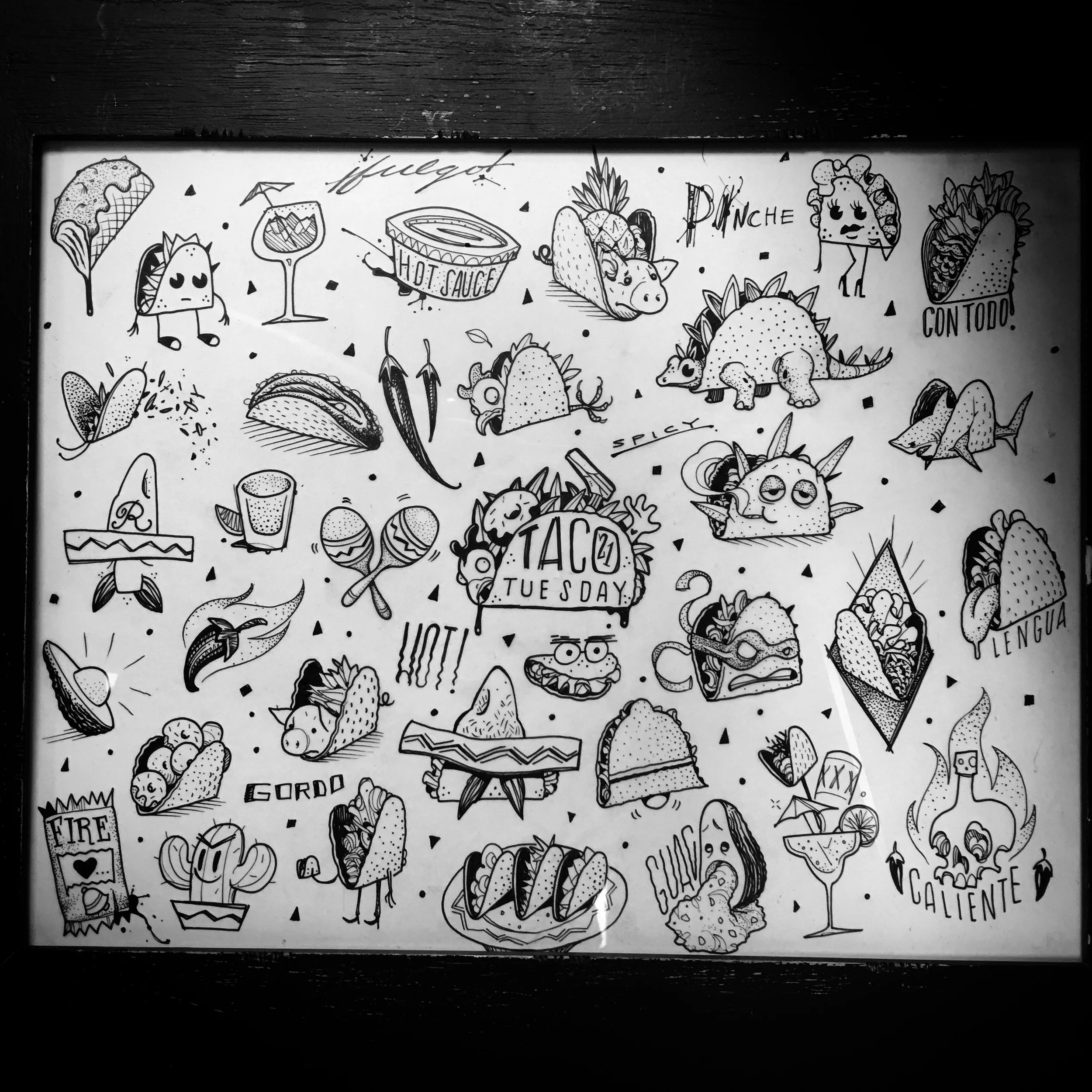 @Savageson got weird with it and made a whole extra sheet of taco hotness to put in you!
