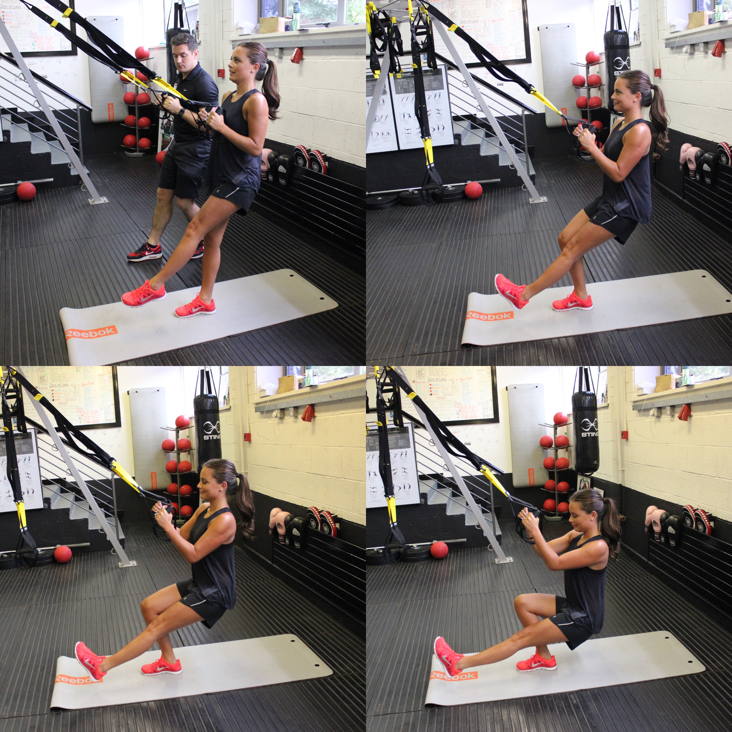 TRX Single Leg Squats