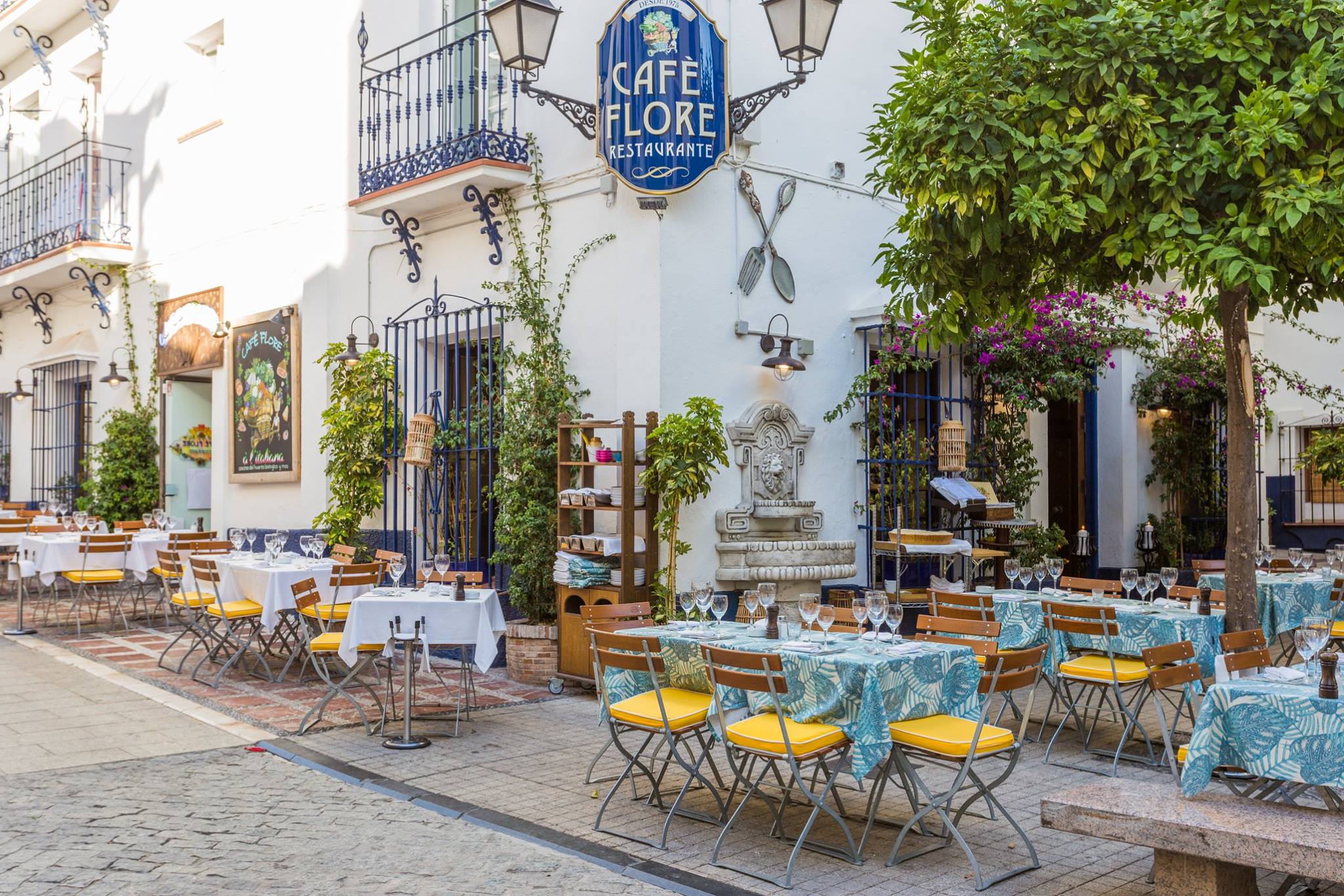 Cafe Flore Marbella Old Town
